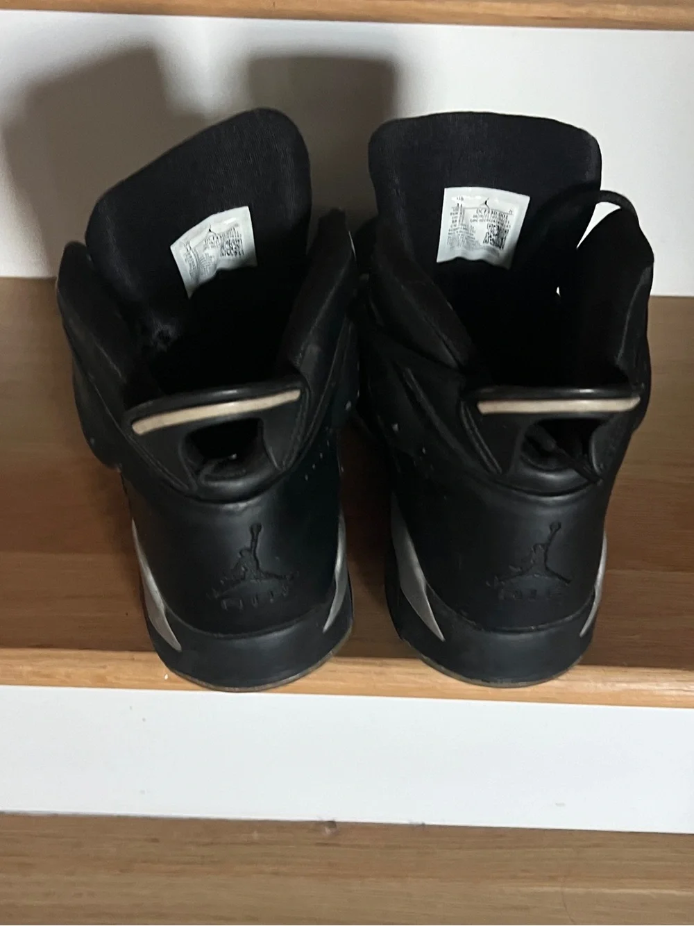 Nike Jordan Black Athletic High-Top Sneakers worn twice size 11